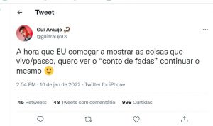 Print Twitter Gui Araújo