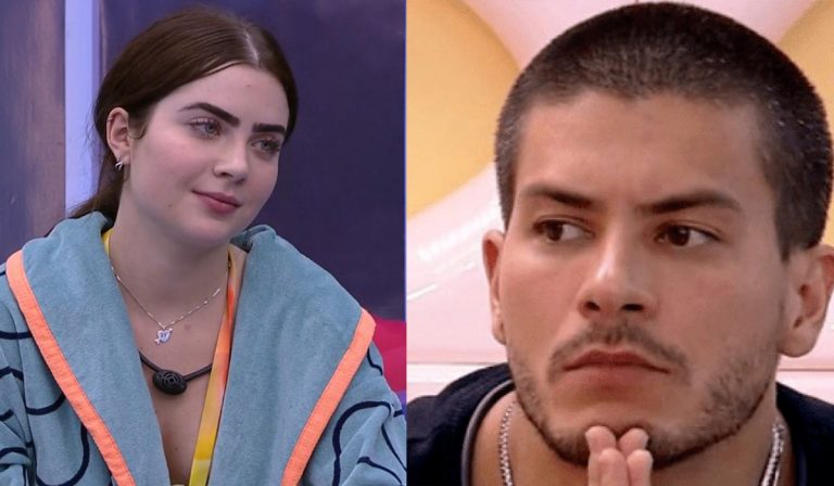 Arthur Aguiar e Jade Picon Foto Reprodução do Twitter