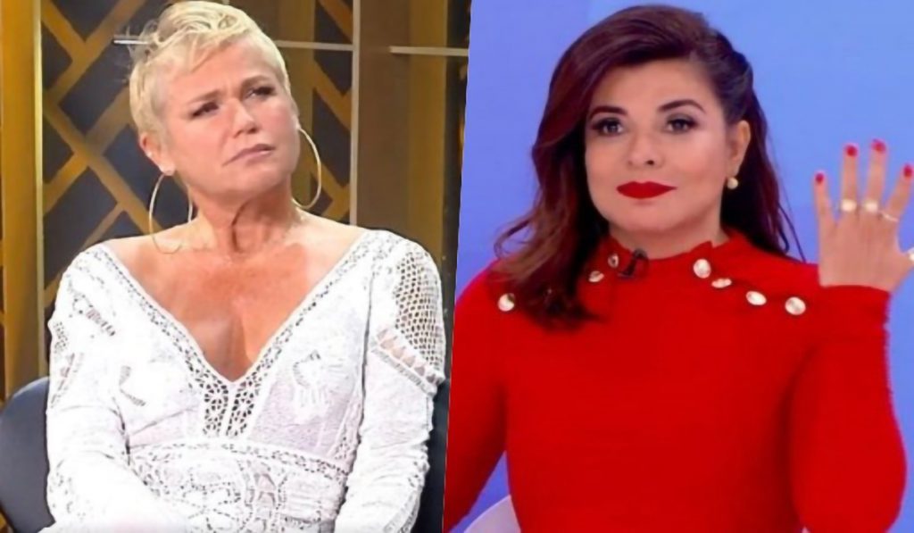 Mara Maravilha e Xuxa Foto Reprodução do Twitter