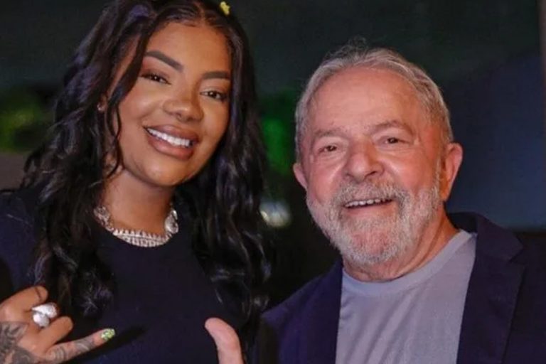 Ludmilla e Lula - Foto Reprodução do Twitter