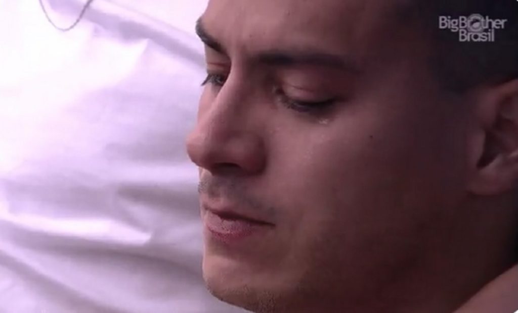 BBB 22: Arthur Aguiar chora após jogo da discórdia; veja. Foto: Reprodução/Globoplay