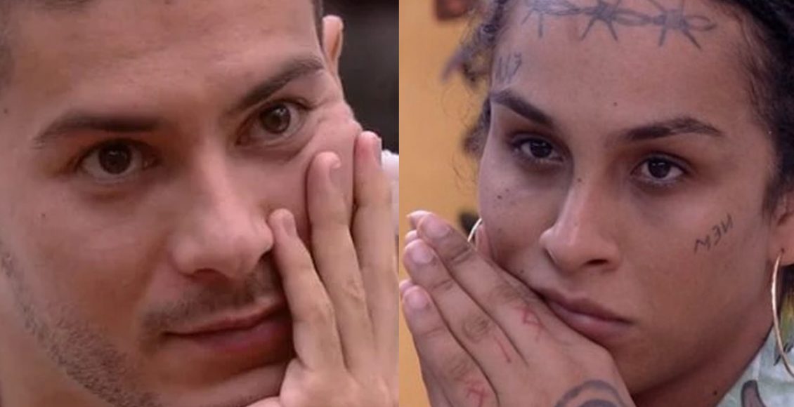 Arthur Aguiar e Linn da Quebrada - Foto Reprodução do GloboPlay