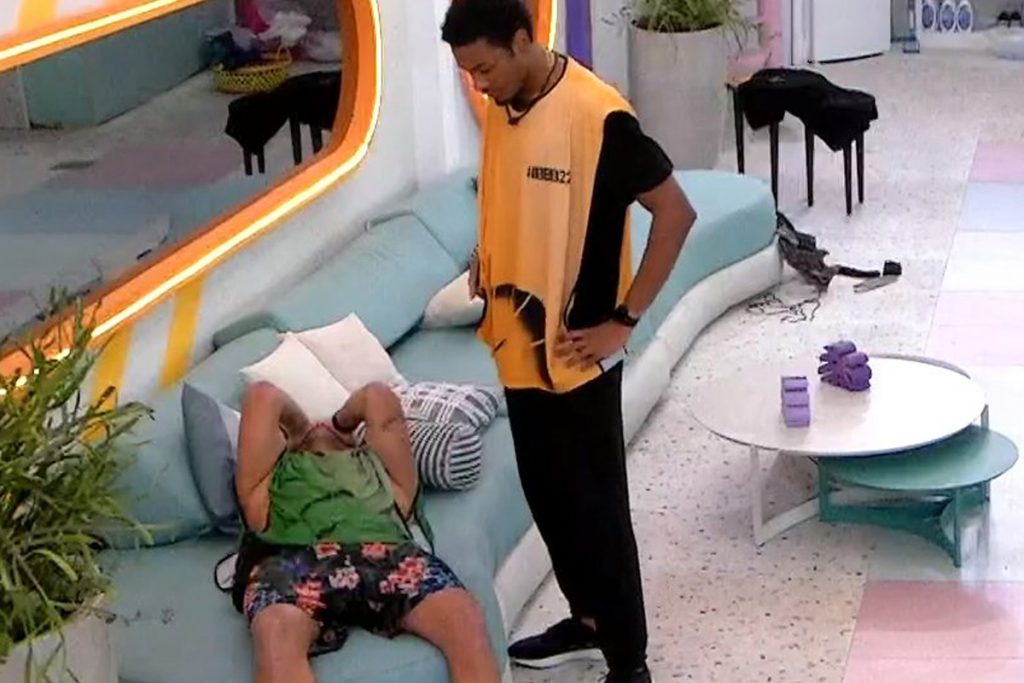 Arthur Aguiar e PA BBB 22 - Foto Reprodução do GloboPlay