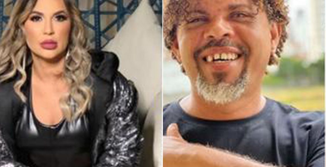 Deolane e Mendigo Givaldo - Foto Reprodução do Twitter