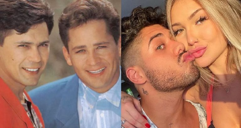 Filho de Virgínia Fonseca e Zé Felipe será reencarnação de Leandro da dupla com Leonardo (Foto: Montagem/Instagram)