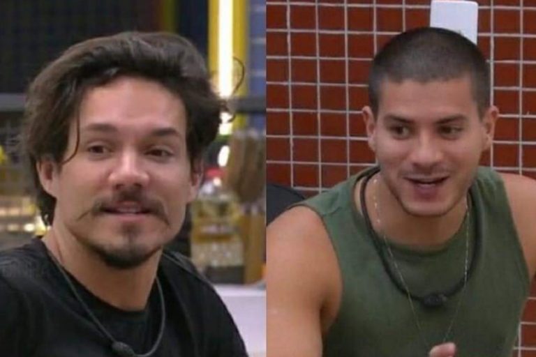 ELIEZER E ARTHUR AGUIAR - FOTO REPRODUÇÃO DO TWITTER