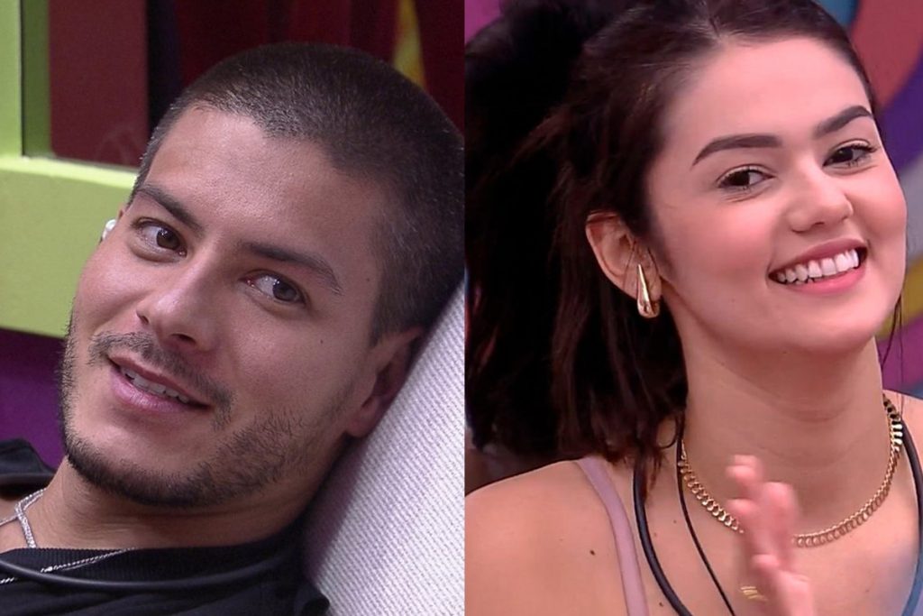 Eslovênia e Arthur Aguiar BBB 22 - Foto Reprodução do GloboPlay