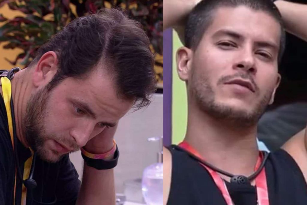 Gustavo e Arthur Aguiar BBB 22 - Foto Reprodução do Twitter