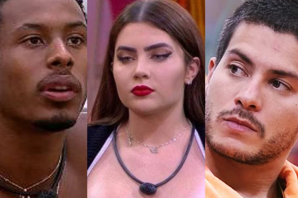 PA Jade Picon e Arthur Aguiar BBB 22 - Foto Reprodução do GloboPlay