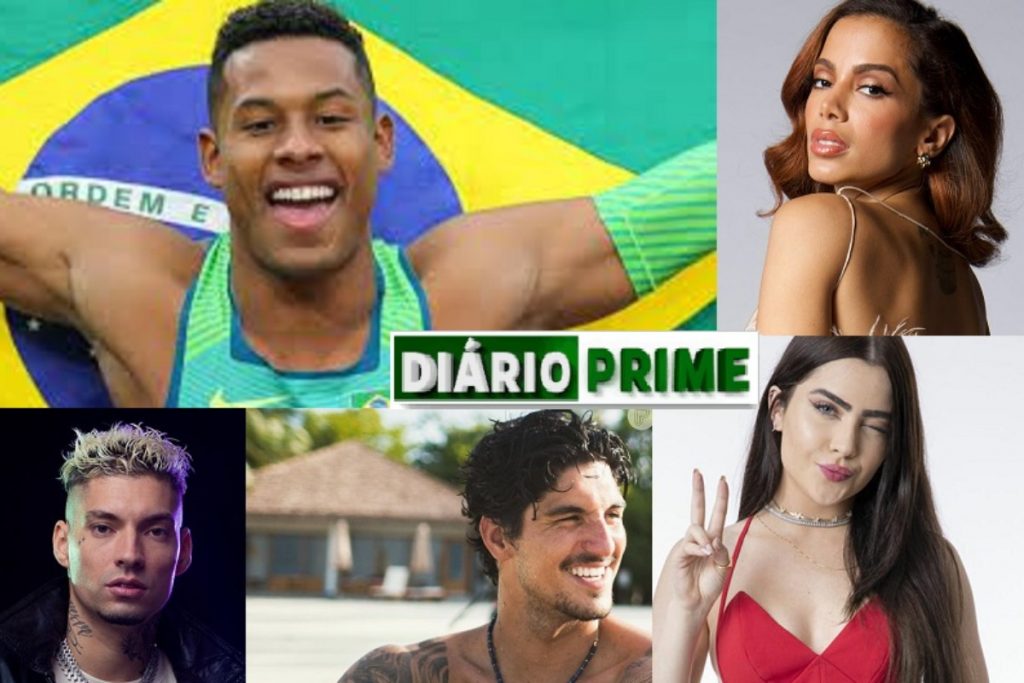 Paulo André e famosos - Reprodução Instagram