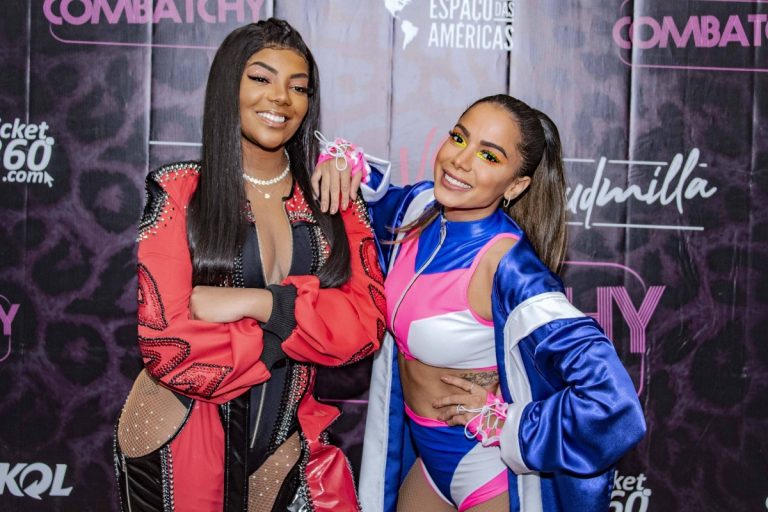 Ludmilla e Anitta - Reproduzida no Instagram