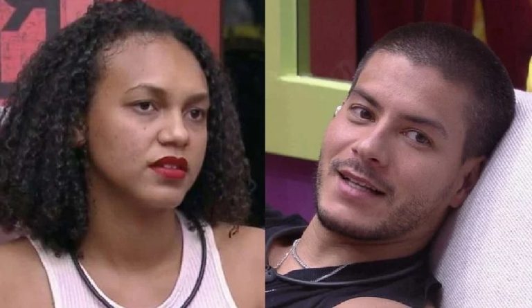 Jessi e Arthur Aguiar (Foto: Reprodução/Globoplay)