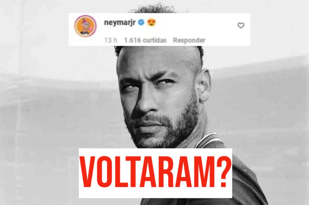 Neymar comenta em foto de Bruna e web vai à loucura. Foto: Reprodução/ Instagram