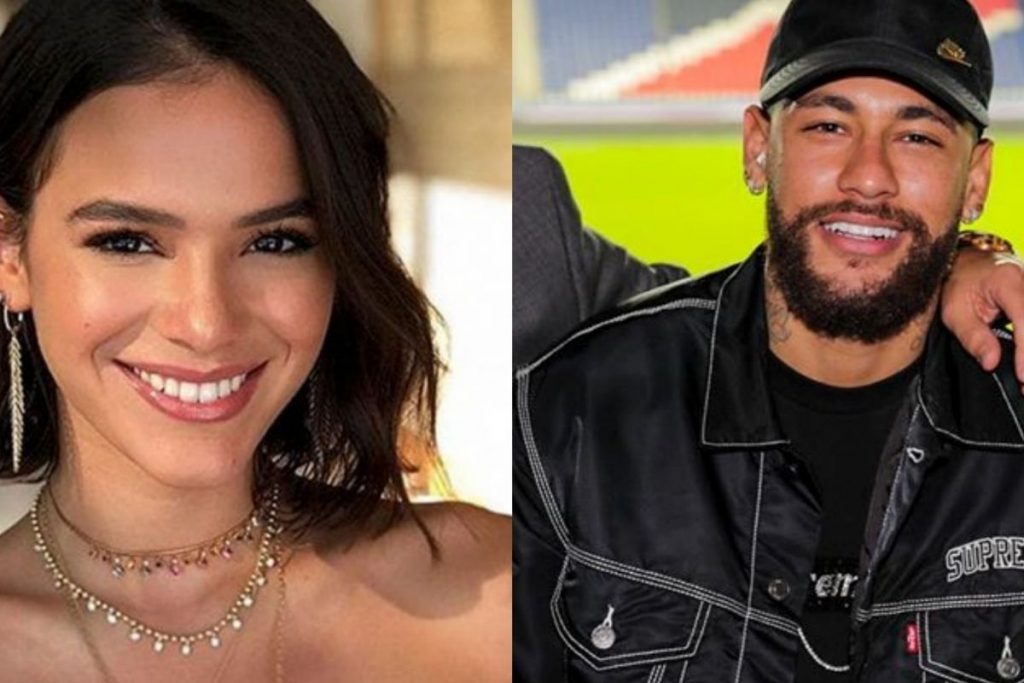 neymar e bruna marquezine - Reprodução canva