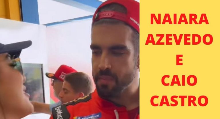 "Ele me amarrou toda" diz Naiara Azevedo ao passar por aventura ao lado de Caio Castro; confira. Reprodução/Instagram.