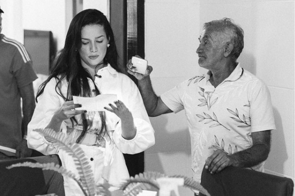 Foto de Juliette com o pai / Reprodução: Instagram