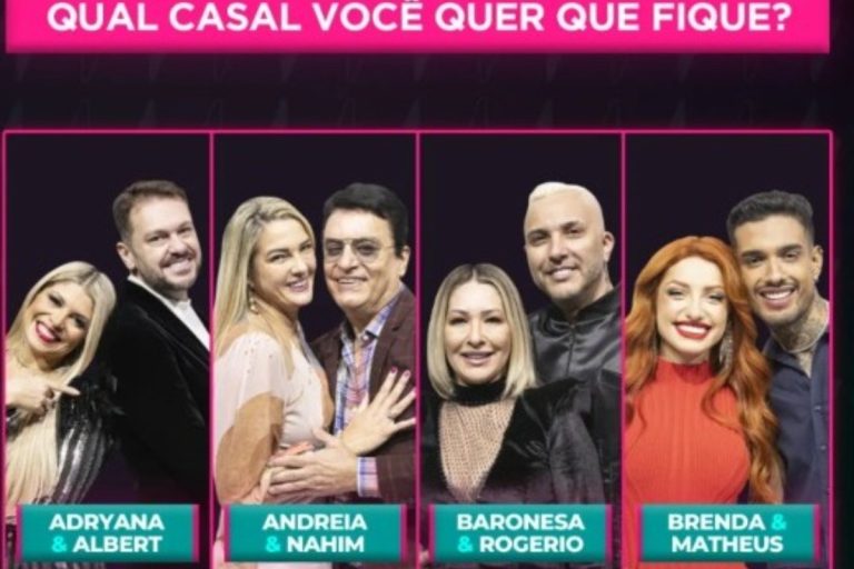 D.R 26 de maio Power Couple - reprodução Instagram