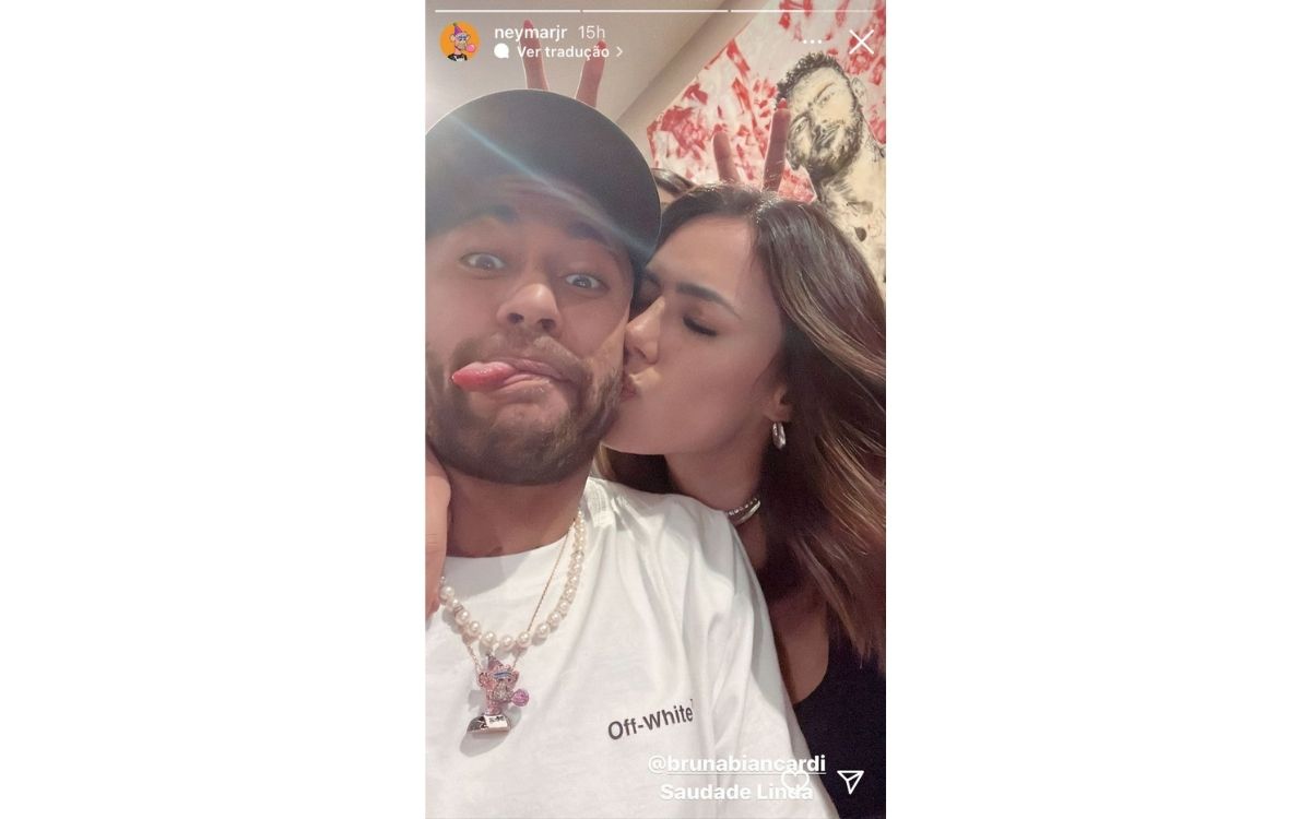 Storie de Neymar - Reprodução Instagram