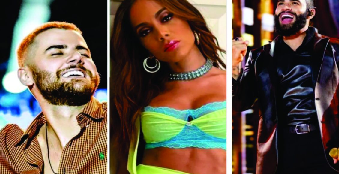 Zé Neto, Anitta e Gustavo Lima - Reprodução Instagram