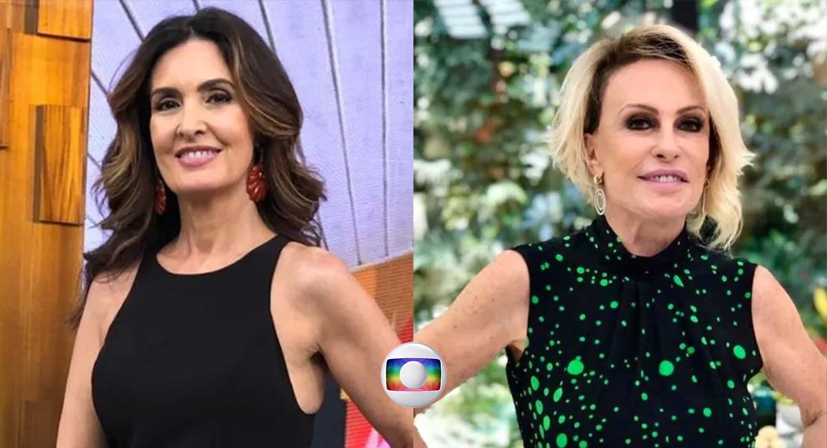 Fátima Bernardes ou Ana Maria Braga, quem é a preferida da TV Globo? Foto: Reprodução/ Twitter