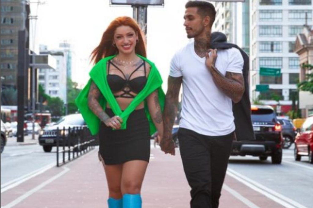 Brenda Paixão e Matheus Sampaio. Reprodução: Instagram