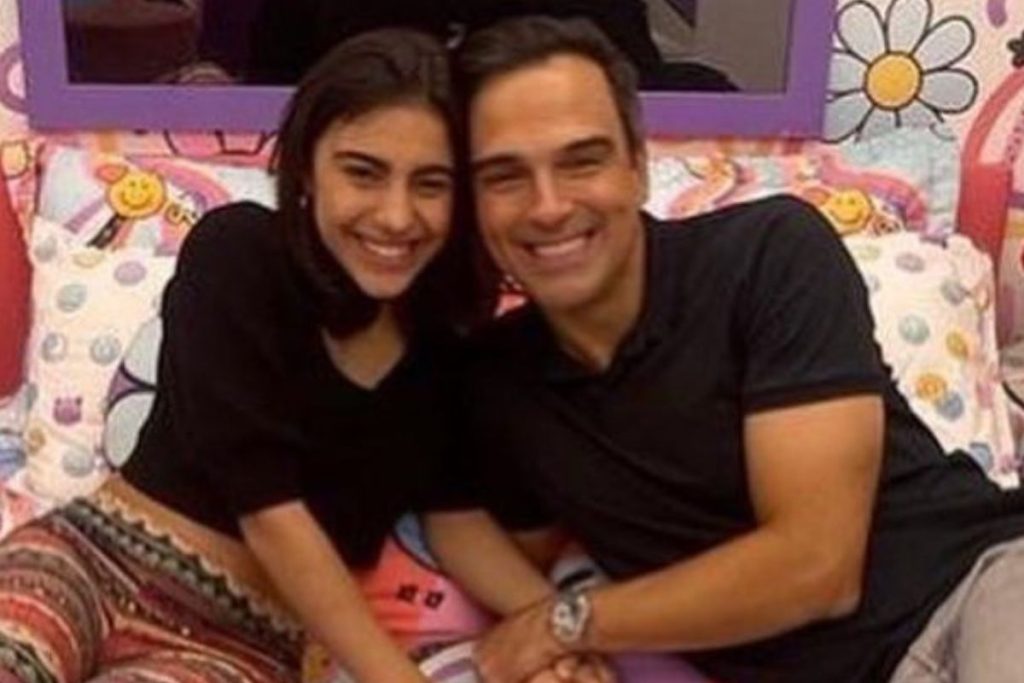 Tadeu Schmidt e Laura Schmidt - Reprodução Instagram