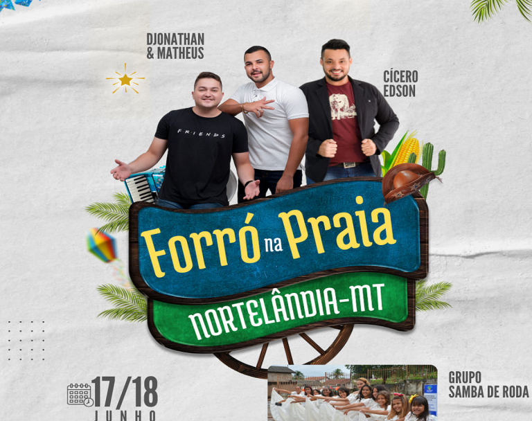 Forró na Praia-Por prefeitura de Nortelândia-MT