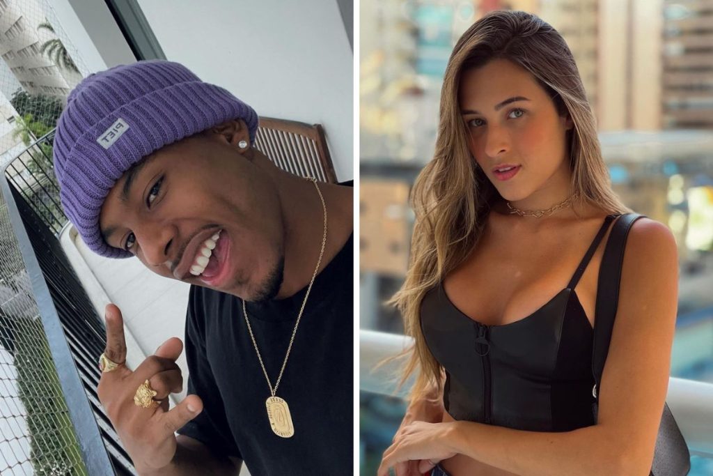 Paulo André e Thays Andreata. Reprodução/Instagram.