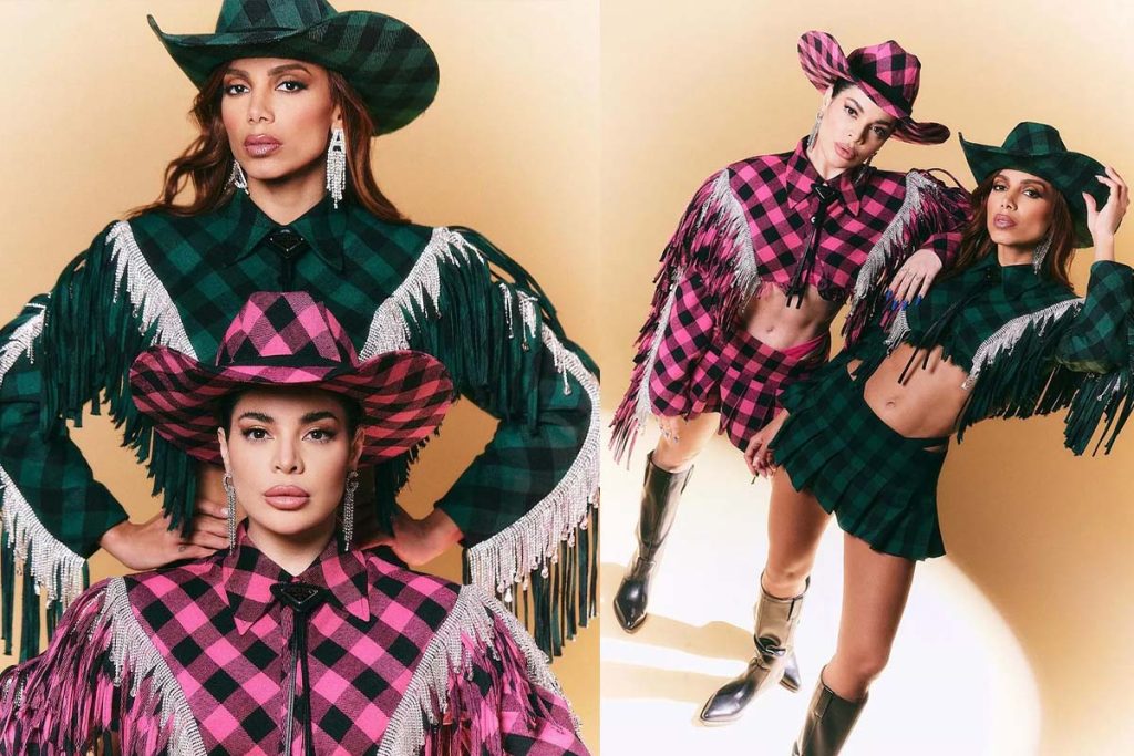 Anitta e Gkay postam vídeo no Instagram e web vai à loucura. Foto: Reprodução/ Twitter