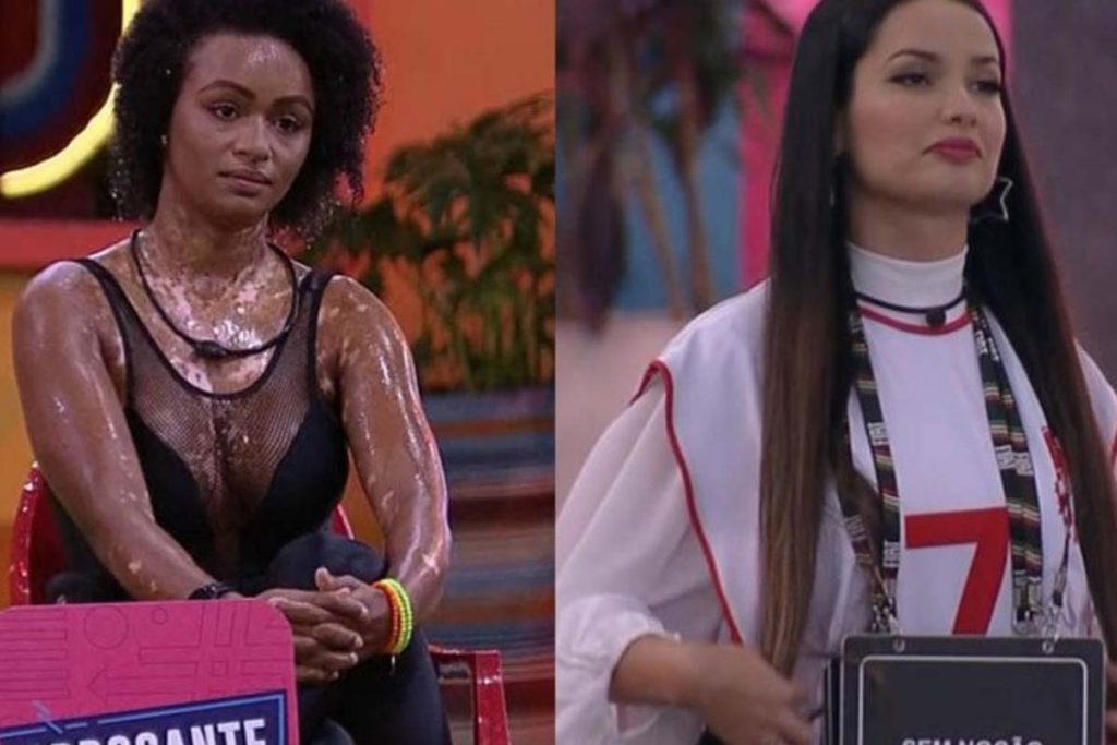 Natália Deodato e Juliette. Foto: Reprodução/ Twitter