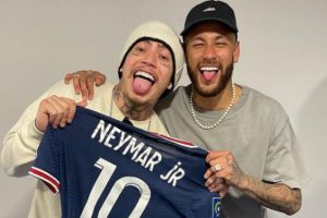 Neymar e Whindersson Nunes - Reprodução Twitter