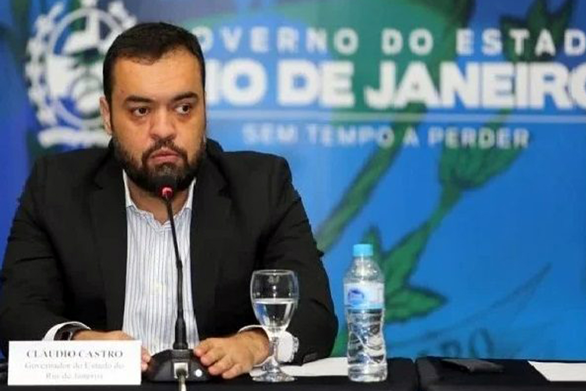 Cláudio Castro é acusado de corrupção pelo tribunal do Rio de Janeiro
