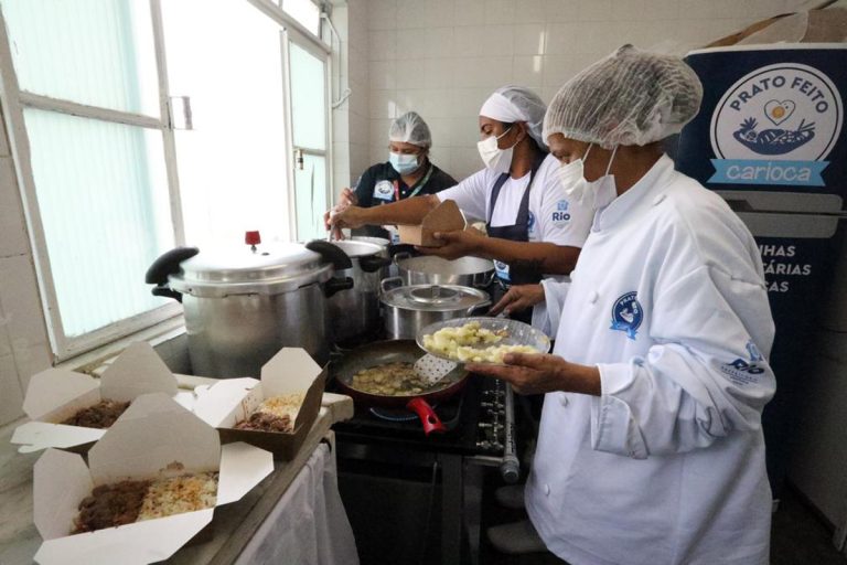 Prefeitura do rio inaugura a 13ª cozinha comunitária