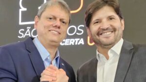 André do Prado vira ‘desafio’ para Tarcísio nas eleições. Imagem: Redes sociais