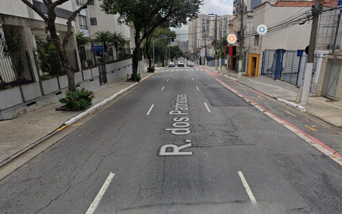 PM acompanhado da esposa grávida reage a assalto em SP. Imagem: Google Maps