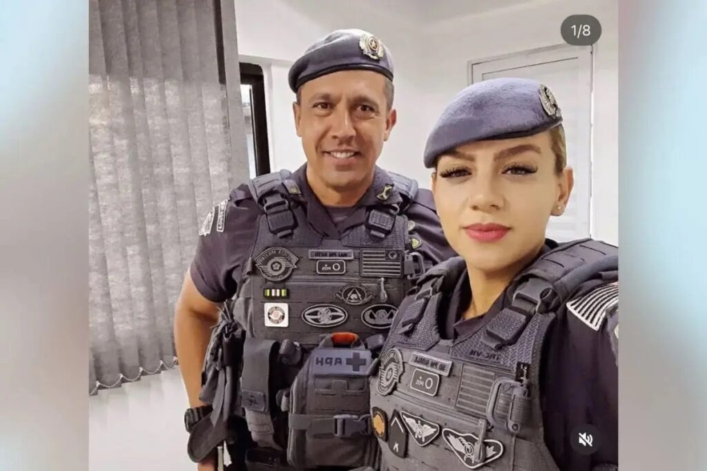 Geraldo Neto, acusado de feminicídio, é aposentado na PM com salário de R$ 22 mil. Imagem: Redes sociais