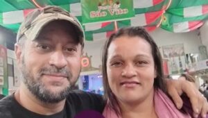 Dia dos Namorados: matou a companheira a facadas enquanto ela dormia. Imagem: Redes sociais