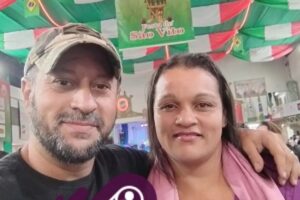 Dia dos Namorados: matou a companheira a facadas enquanto ela dormia. Imagem: Redes sociais