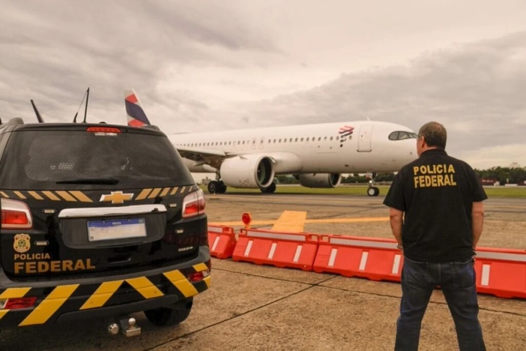 Injúria racial: entenda porque espanhola foi presa em SP. Imagem: Divulgação Polícia Federal