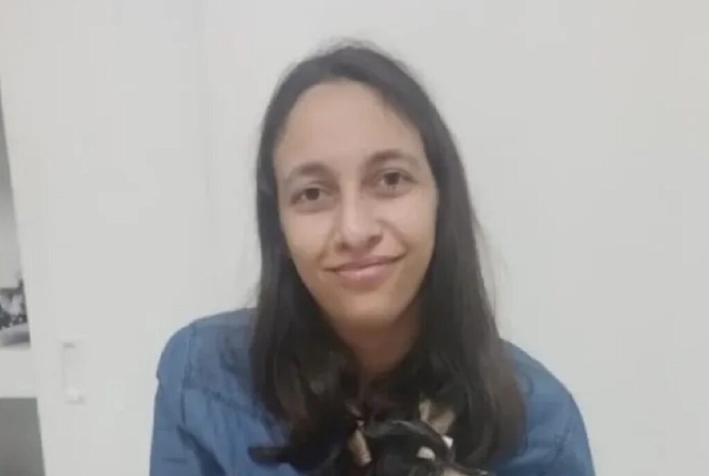Laura, 28 anos, é achada com vida após dois dias desaparecida.Imagem: Redes sociais