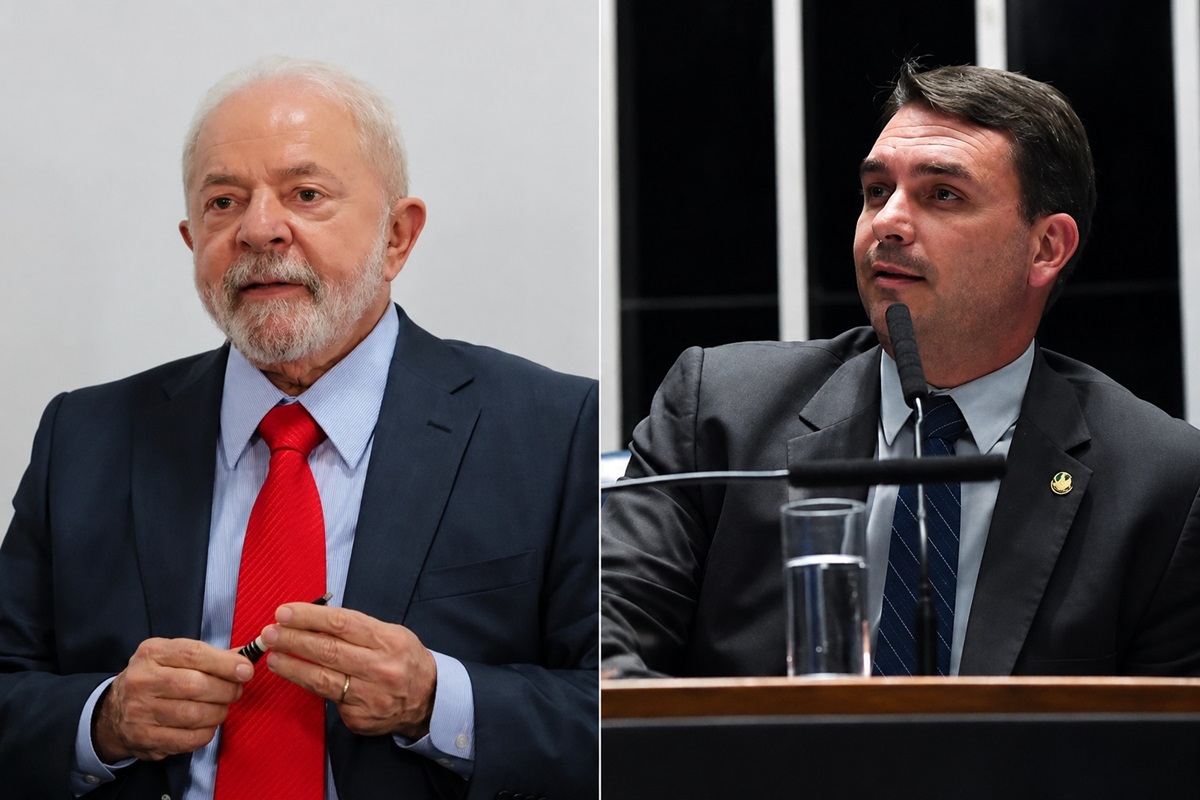 Lula é melhor na capital e Flávio vence no interior, diz pesquisa. Imagem: Divulgação