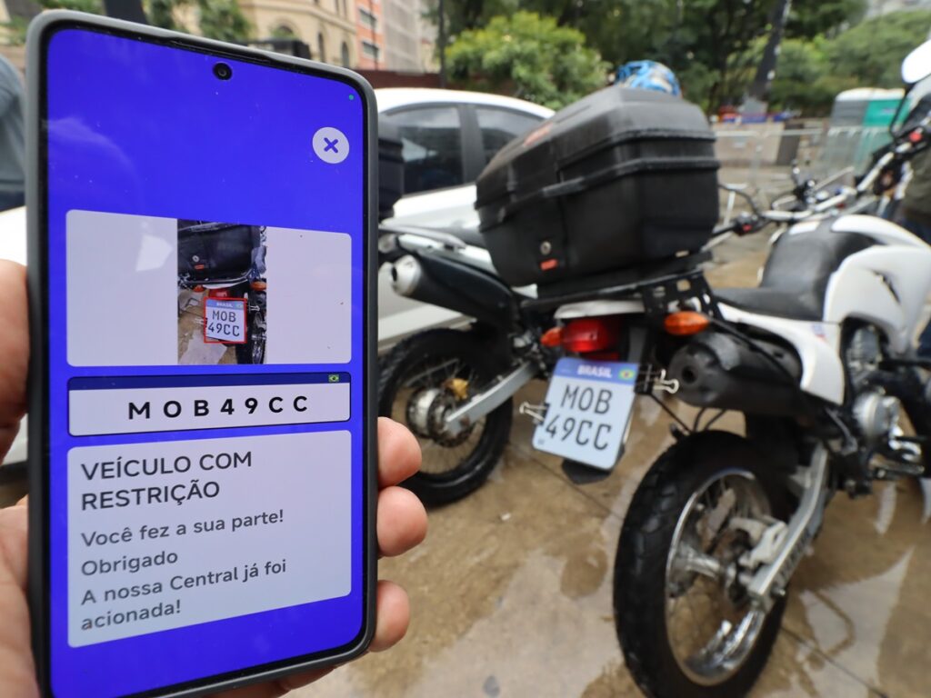 Smart Sampa Cidadão mira veículos roubados em SP; confira. Imagem: Renato Pinheiro/Prefeitura de São Paulo