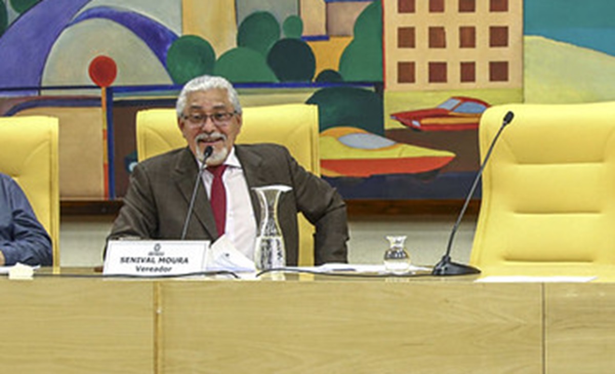 Senival Moura, vereador petista preso, está em 6º mandato. Imagem: Camara de SP