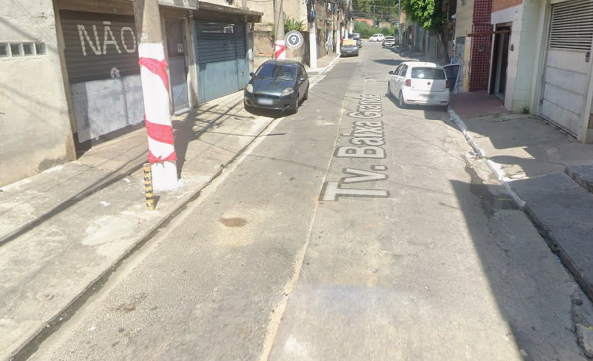 Travessa Baixa Grande, no Jaçanã. Imagem: Redes sociais