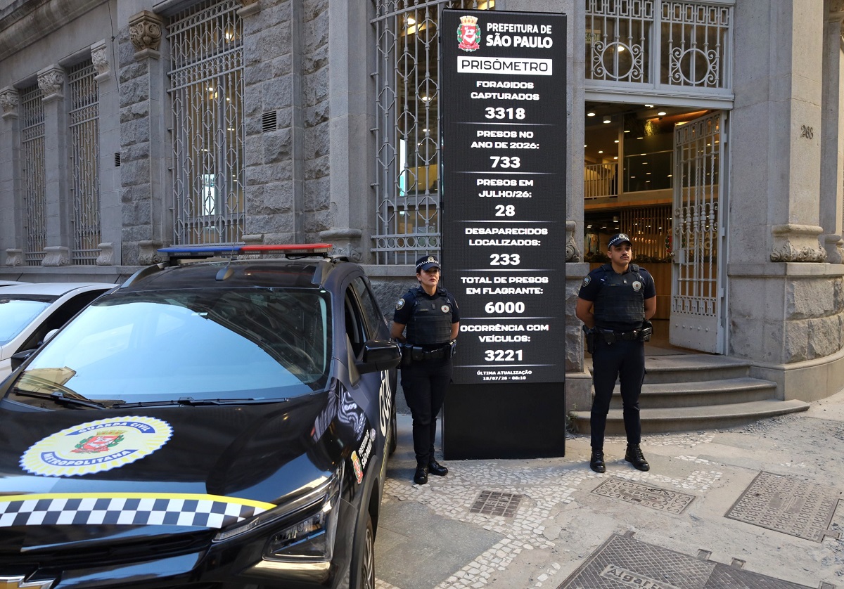 Smart Sampa chega a 6.000 flagrantes em São Paulo, diz prefeitura. Imagem: Gildson di Souza/PrefSP Smart Sampa chega a 6.000 flagrantes em São Paulo, diz prefeitura. Imagem: Gildson di Souza/PrefSP