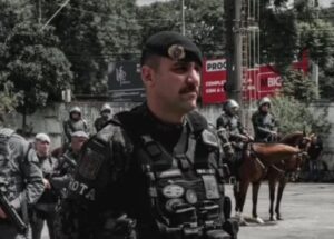 PM descarta participação de suspeito morto em ataque a tenente. Imagem: Redes sociais