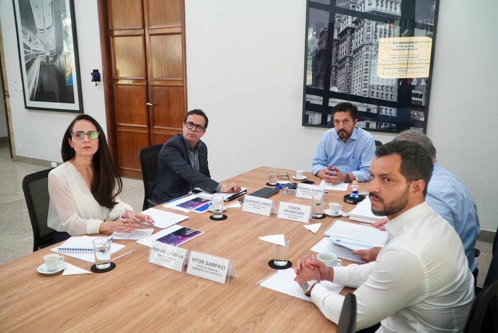 Em novo 'round', Nunes irá recorrer para proibir motos por app. Imagem: Sergio Barzaghi/PrefSP