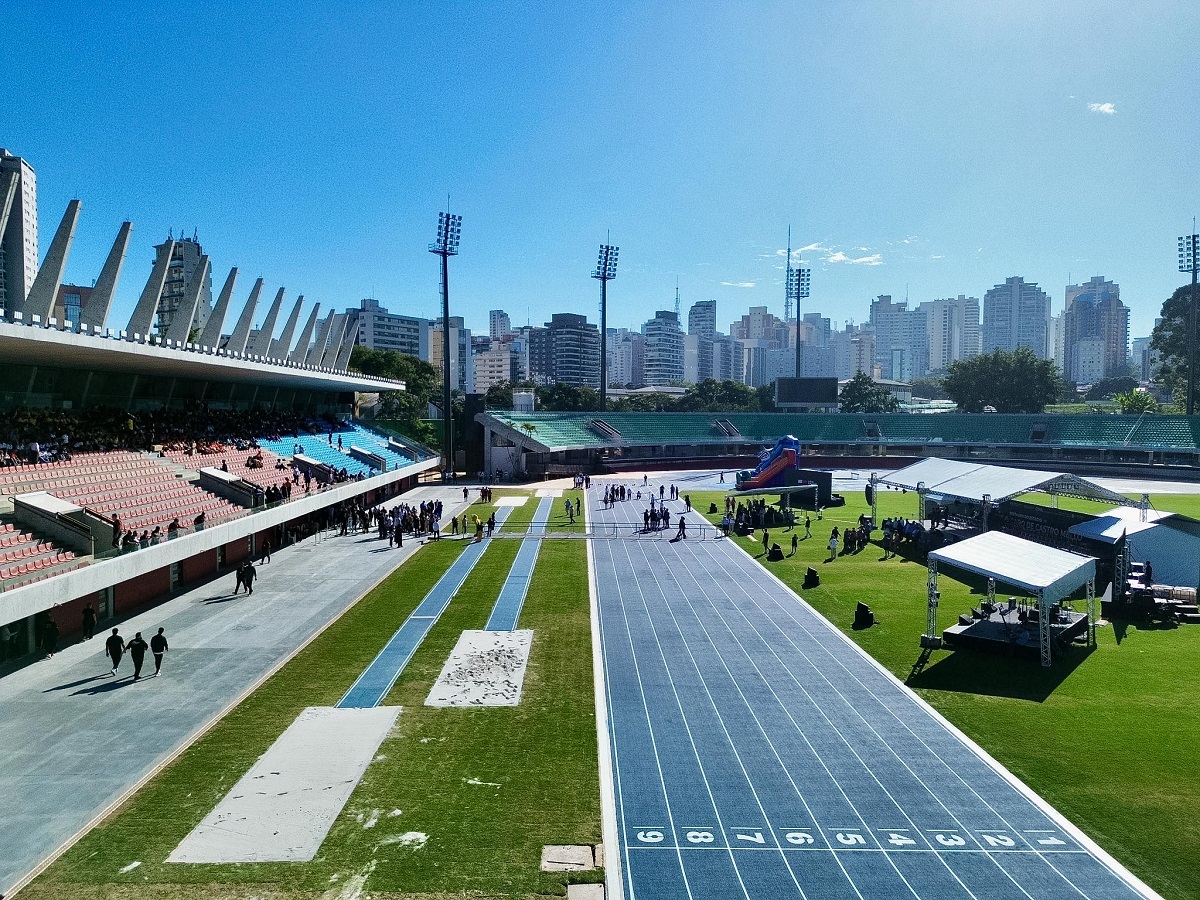 Estádio do Ibirapuera é reaberto após obra de R$ 90 milhões. Imagem: Sergio Barzaghi/Prefeitura de São Paulo Estádio do Ibirapuera é reaberto após obra de R$ 90 milhões. Imagem: Sergio Barzaghi/Prefeitura de São Paulo