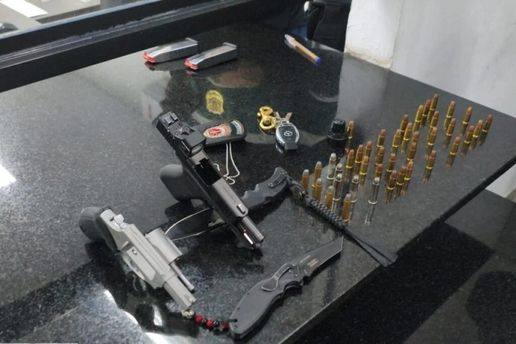 Quem é o médico preso com armas e giroflex no carro. Imagem: Divulgação Romu