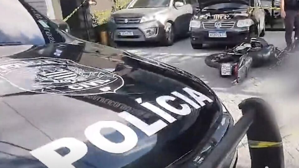 Assalto de brincadeira: morre um dos homens baleados. Imagem: Reprodução